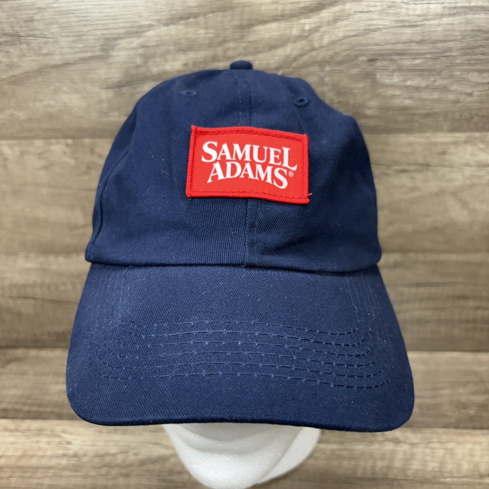 Samuel Adams Cap Hat Blue Adjustable Strapback One Size Beer